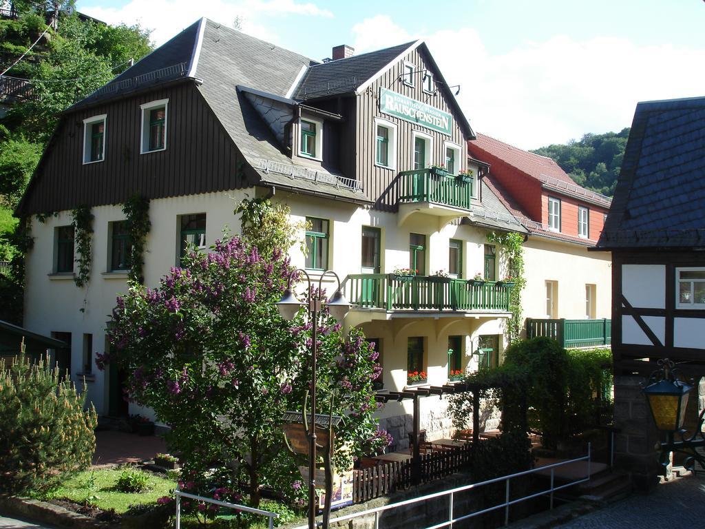 Pension Rauschenstein Bad Schandau Exterior photo